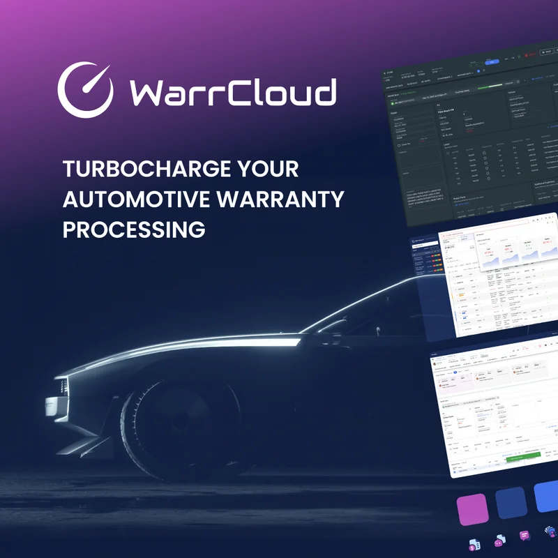WarrCloud: automotive warranty processing platform product design